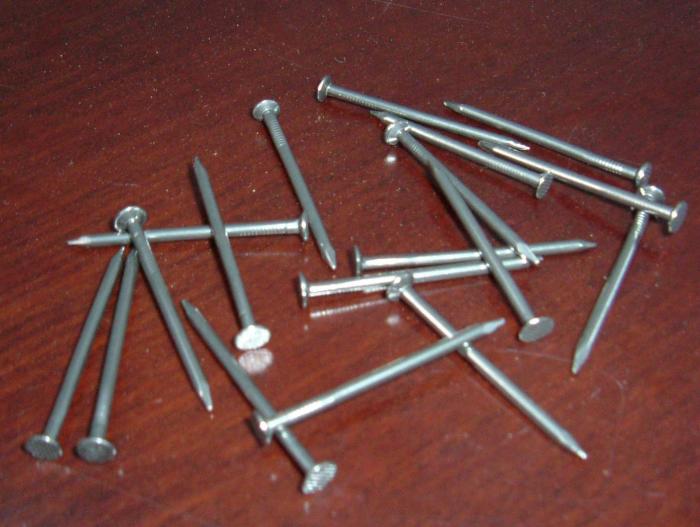 common round nails, wire nails,