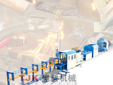 Lattice girder welding machine