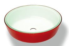 double-layer straight barrel glass basin