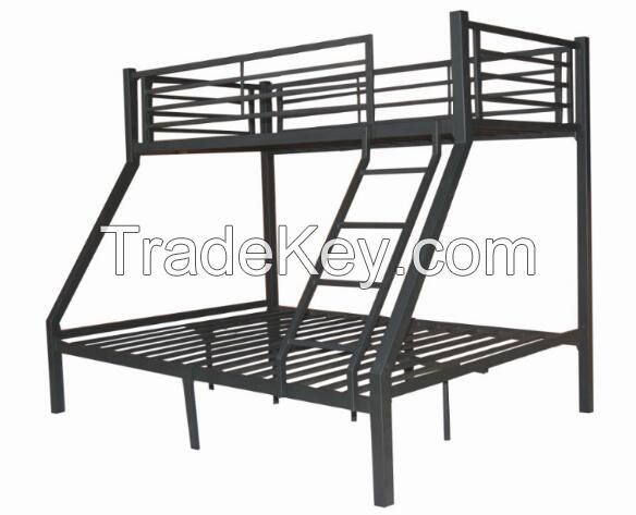 heavy duty twin over full triple bunk bed