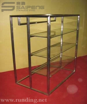 stainless steel display rack