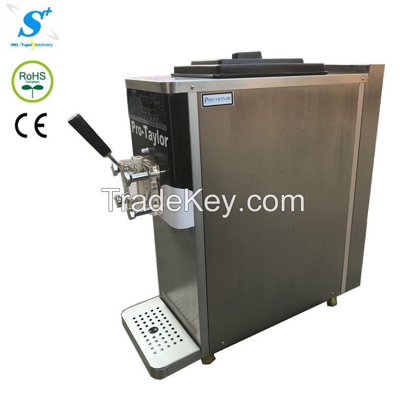 Automatic commercial portable soft ice cream machine