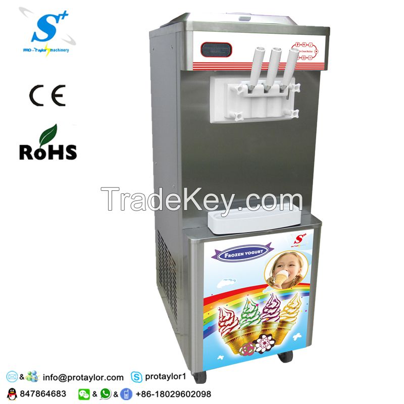 2+1 mixed flavors Soft ice cream machine