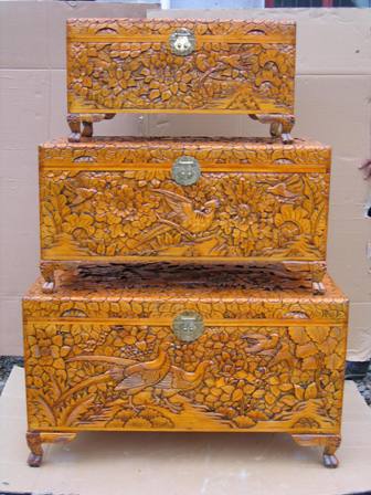wooden  chest