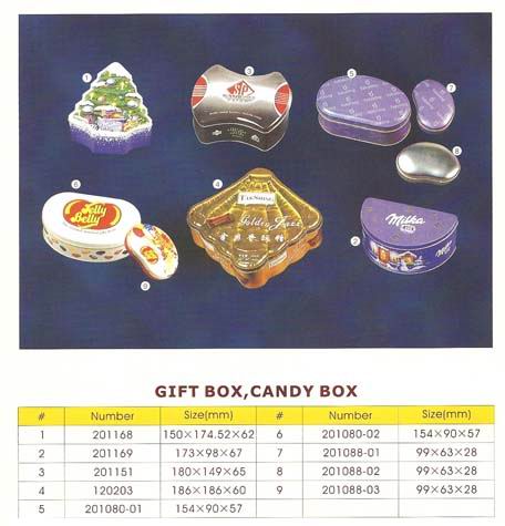 gift box, candy box