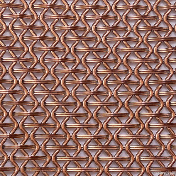 Crimped wire mesh