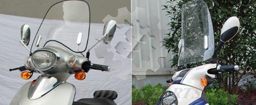 motorcycle/scooter windsheild
