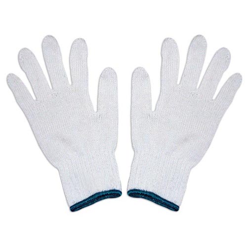 cotton knitted glove