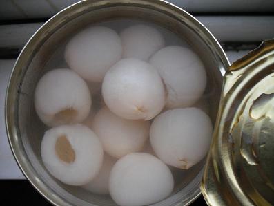 canned lychee in light syrup