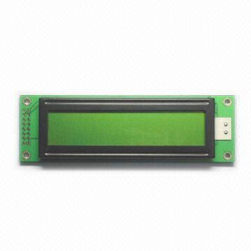 Characters Dot-matrix LCD Module with LED Yellow Backlight or EL Backl