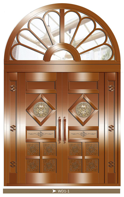 Villas copper door 2