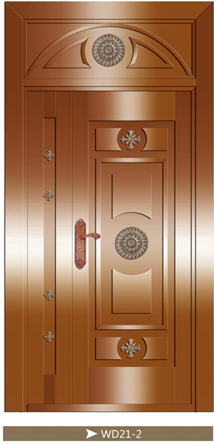 Monte-son copper door