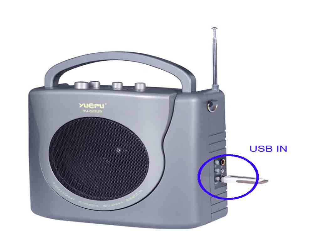 wireless portable amplifier RU-623UB