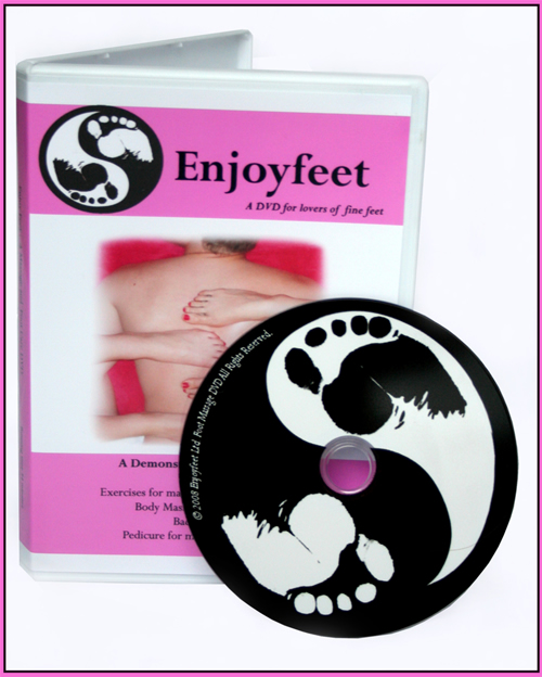Massage Using Feet and Foot Care DVD Demonstration DVD