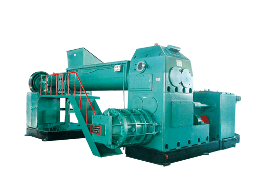 De-airing extruder- brick machine