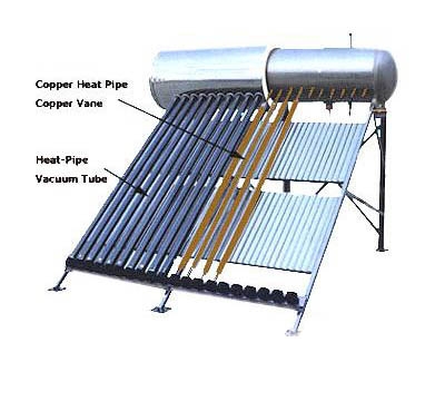 pressurized solar water heater