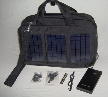 Solar charger bag