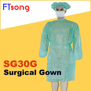 Description surgical gown, Isolation Coat