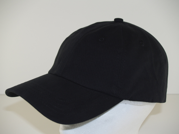 hat, 100% cotton brushed twill, 6-panel