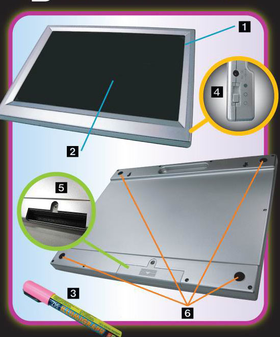 LED writing board