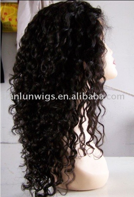 100% Indian Remy Hair, 14 inches, WW, #1B full lace wigs