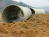 Fiberglass sand-core Pipe