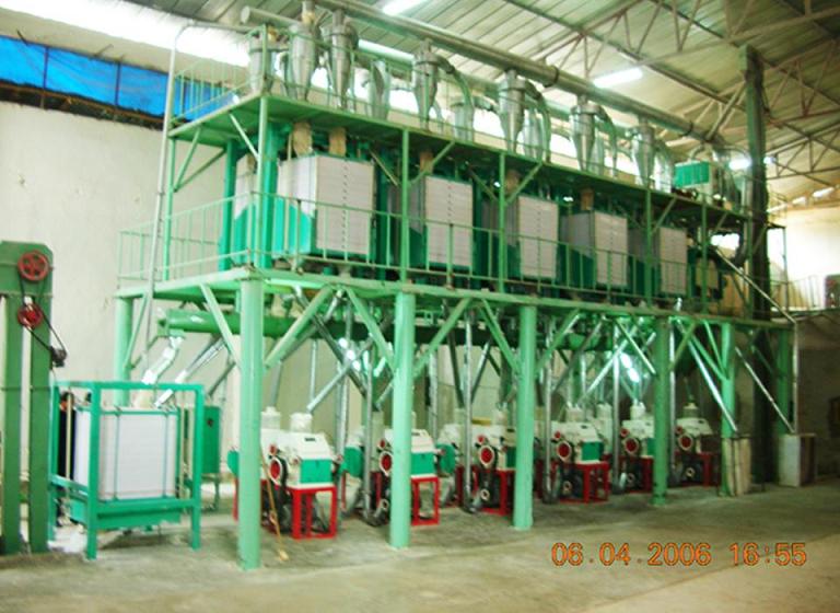 500T/24H Flour Mill In Ethiopia