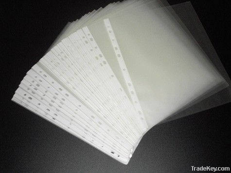 A4 antistatic PP sheet protector   ESD punched pocket   clear pocket