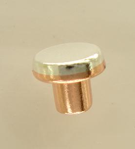 Silver, copper, silver-copper composite contact