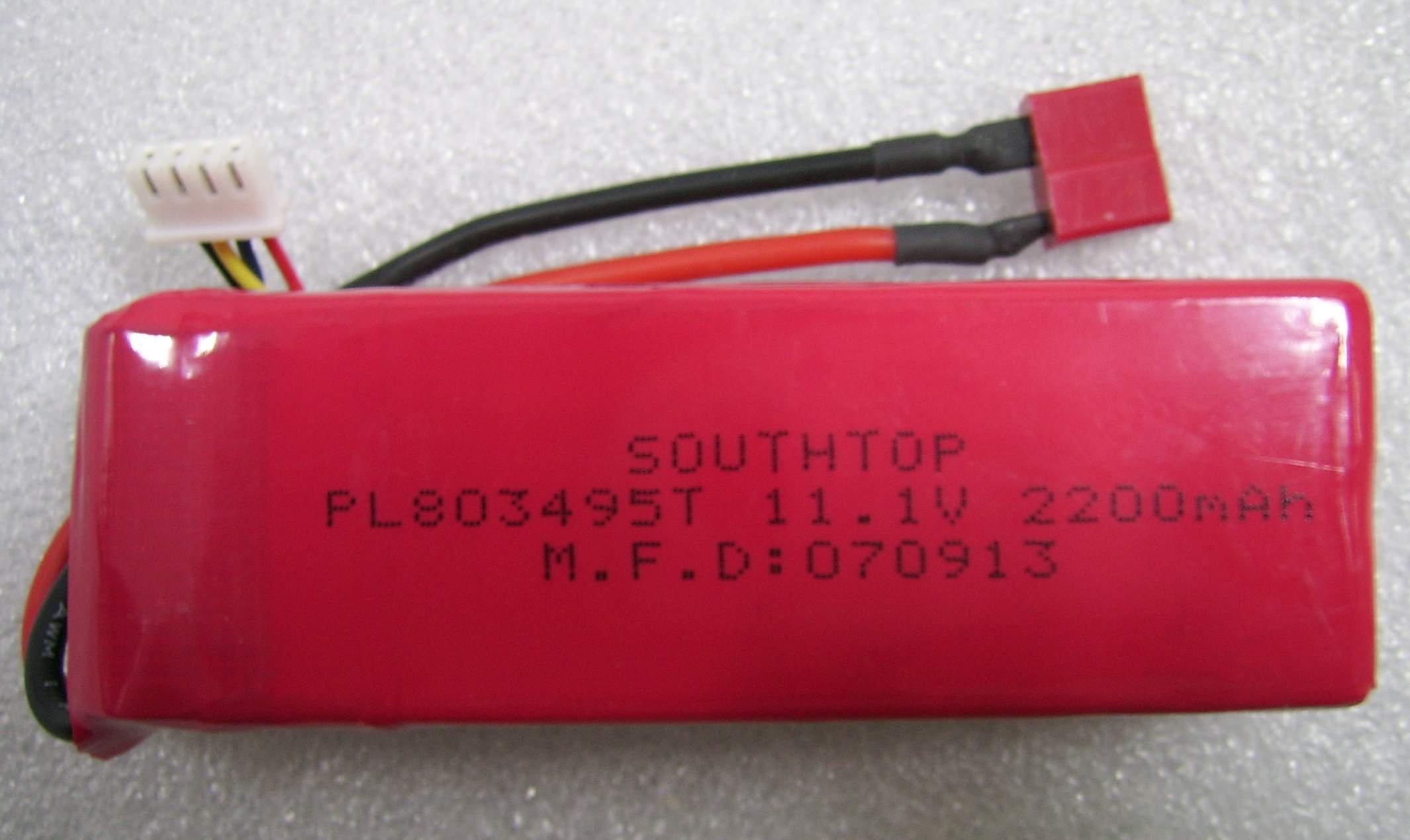 SouthTop 11.1V,2200mAh,20C LiPo RC Battery Pack