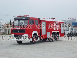 steyr heavy fire truck