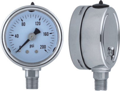 LIQUID GAUGES WITH SHRINK BEZEL