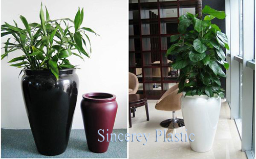 fiberglass FRP pots planters for home deco