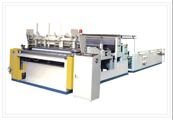coreless total automatic toilet paper perforating rewinder