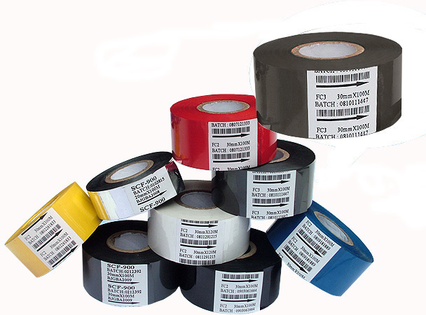 Black 30mm*100M Date coding foil to print Batch-number