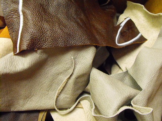 LEATHER FULL SIZE  COW HIDES.  42' SQUARE HIDES. 3.90 SQUARE METER