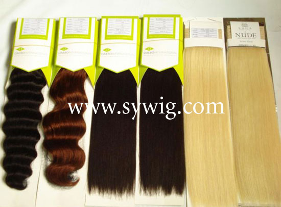 hair weaving/hair weft