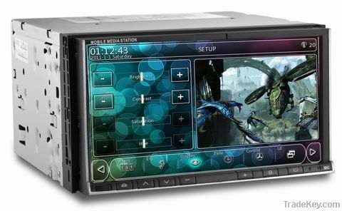 Two Din Car Pc With Wifi And 3g Tv Function 6.95inch