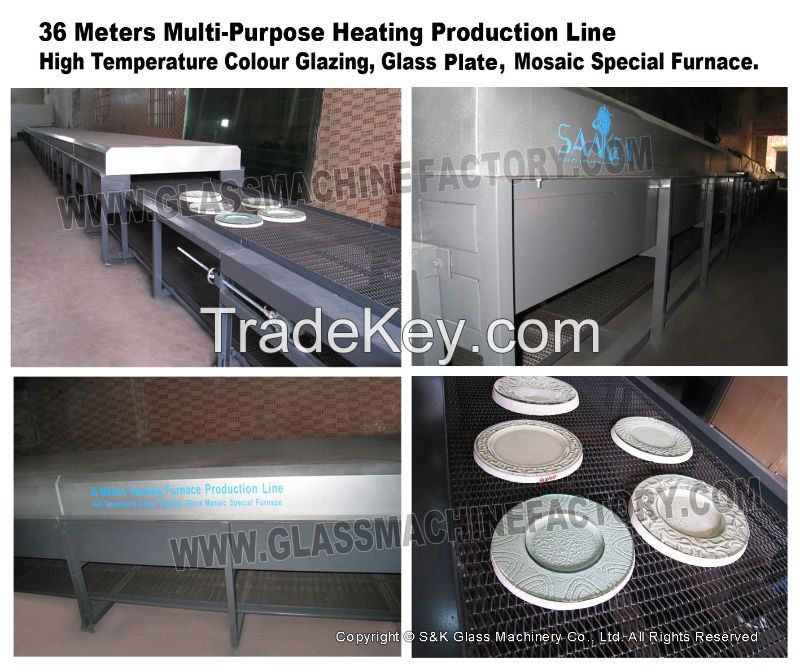 High Production Glass Mosaic Furnace