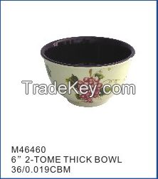 Various certificate melamine colorful salad bowl Best selling good price plastic salad serving bowl