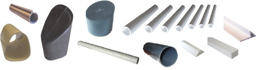 Pipes and profiles from PVC