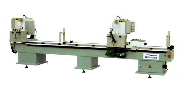 Double Mitre Saw for Aluminum and PVC Profile of cutting machine