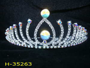 wedding crystal tiara