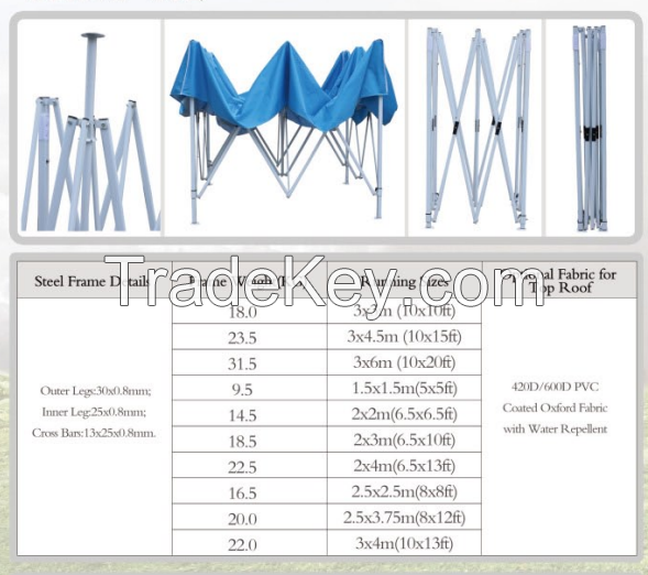 Steel Folding Tent A2