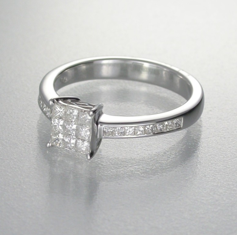 Diamond Ring - Princess Cut