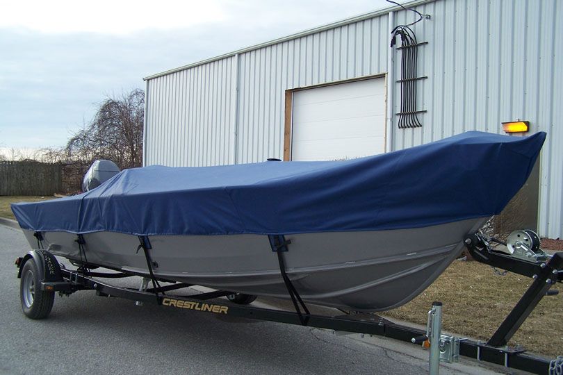 Custom Made PVC / PU Coated Boat Cover