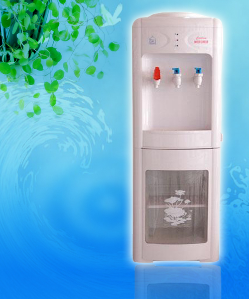 A#vertical water dispenser with cabinet