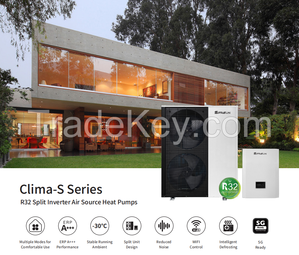 R32 DC Inverter Air Source Heat Pumps