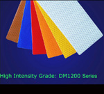 High intensity reflective sheeting DM1200