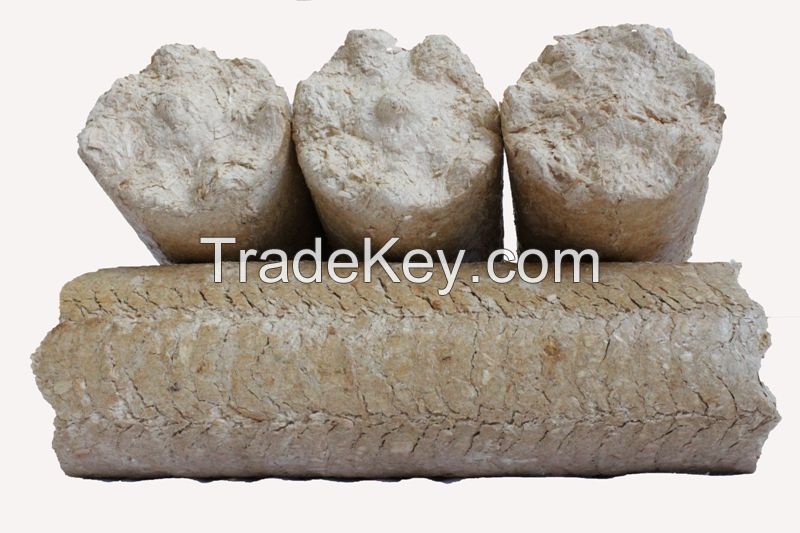 Wood briquettes